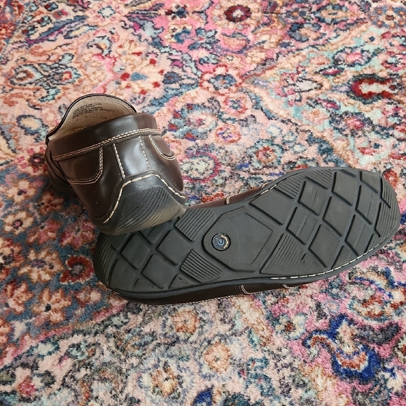 Nunn Bush Dark Brown Leather Slip-On Loafers - Picture 4 of 5